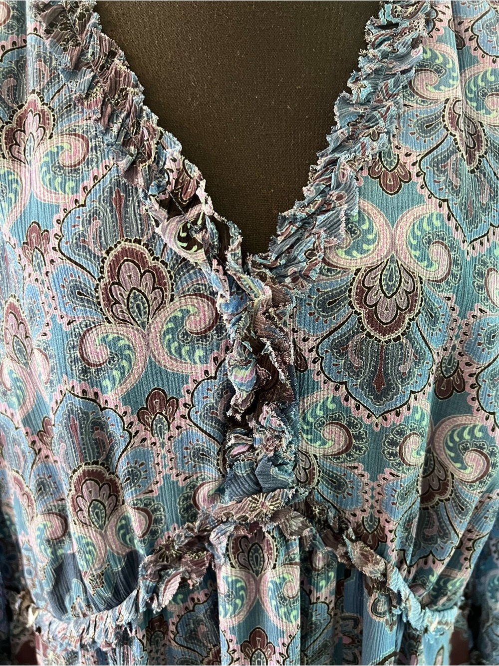 Kobi Halperin Emilee Patchwork Dress - XXL - Picture 4 of 7